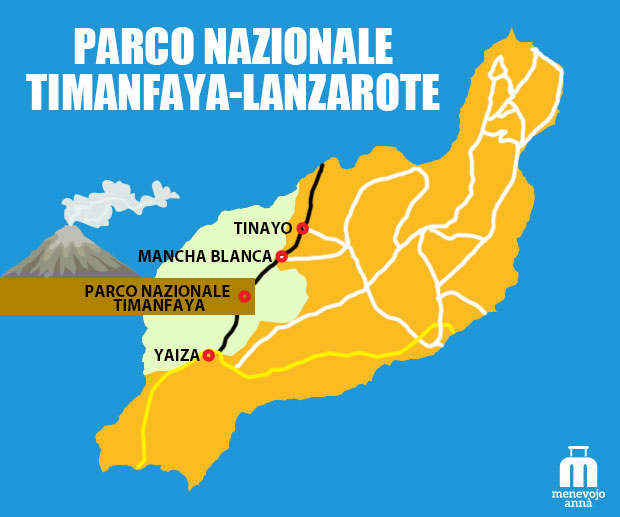 Timanfaya Lanzarote: El Parque de los Volcanes