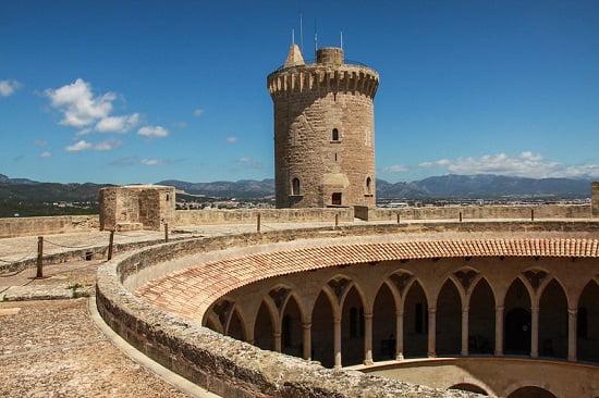 Castillo de Bellver en Palma de Mallorca