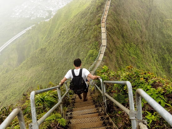 Stairway to Heaven, el sendero más aventurero de las islas hawaianas