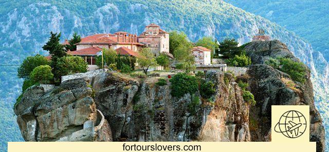 Visita los monasterios de Meteora
